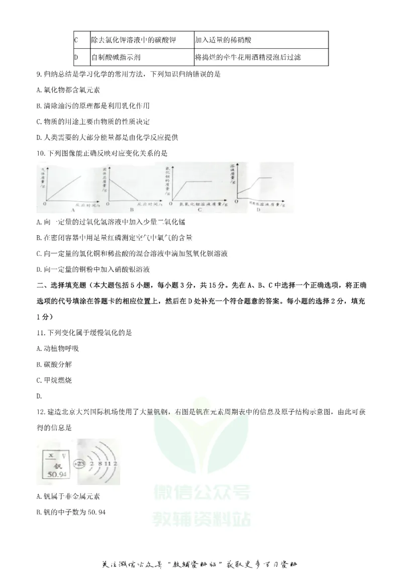 《2020江西新余中考化学试题及答案_初高中资料库_初中资料库（转存避免链接过期失效）_初中化学》第3页预览