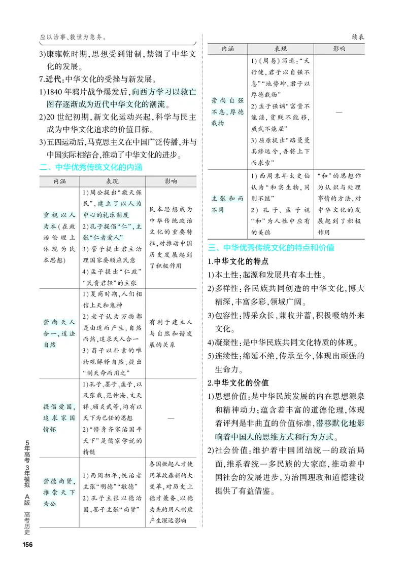 《1_知识讲解-18-第十八单元　源远流长的中华文化与丰富多样的世界文化_2024版教学资源包_2024版.新高考版历史.5·3A版_18_第十八单元源远流长的中华文化与丰富多样的世界文化_4_PDF教参电子书》第2页预览