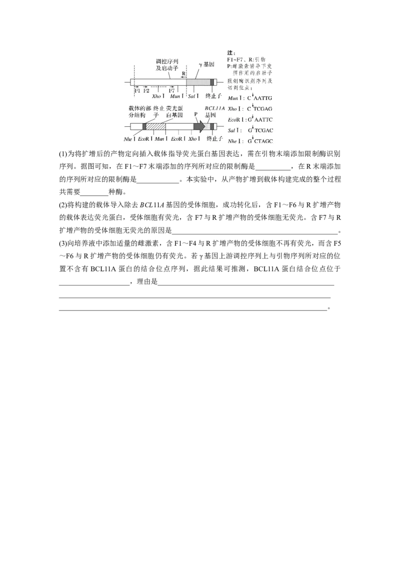《山东省2021年普通高中学业水平等级考试（精校版）(1)_2026版高中《二三轮复习+冲刺复习》_2021-2025生物高考题_2021生物高考题_学生》第8页预览