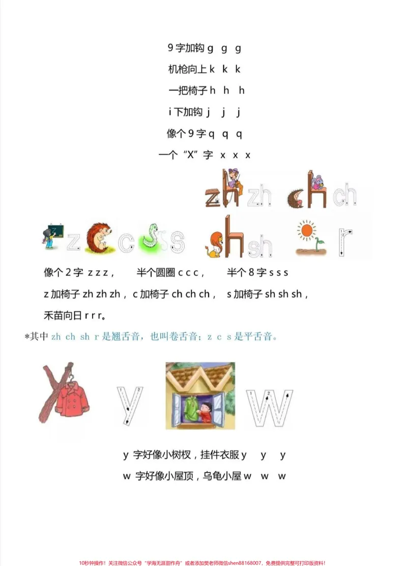 《一年级汉语拼音重难点知识梳理。一年级语文汉语拼音重难点知识梳理#一年级汉语拼音#一年级#一年级语文#家长收藏孩子受益#知识分享》第2页预览
