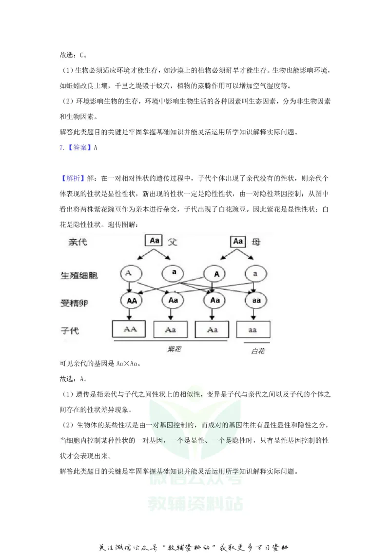 《2020江苏省连云港市中考生物真题及答案_初高中资料库_初中资料库（转存避免链接过期失效）_初中生物》第9页预览