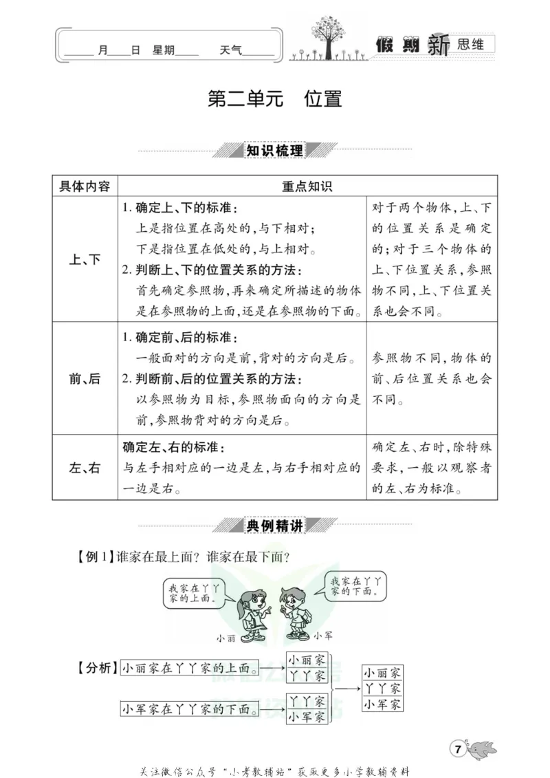 《假期新思维一年级寒假数学人教版_07.小学语文、英语、数学专区_小学寒假教辅汇总_1~8年级假期新思维》第10页预览