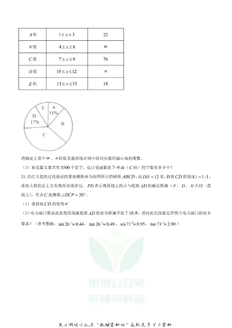《2020湖南省益阳市数学中考真题及答案_初高中资料库_初中资料库（转存避免链接过期失效）_初中数学》第6页预览