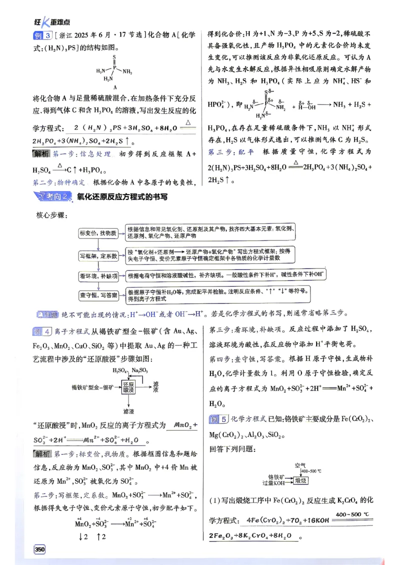 《化学-必刷题合订本-狂K重点_2027高中必刷题_必刷题2027_2027《高考必刷题合订本》（化学）》第6页预览