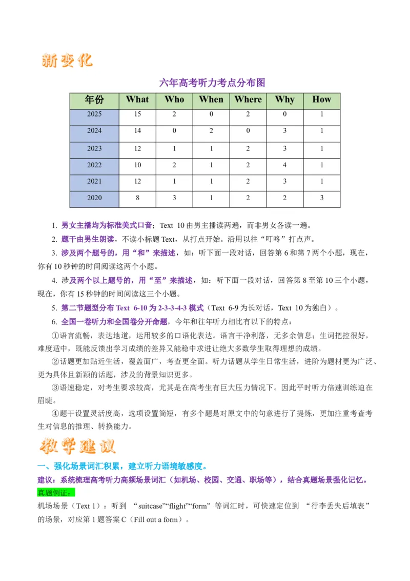 《2025年高考英语真题完全解读（全国一卷）（试卷点评）_高考一二三轮复习_英语_2026年-英语高考专项复习_2025年高考英语真题完全解读-G338》第8页预览