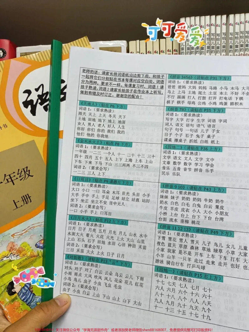 《小学一年级语文上册基础知识。#一年级#家有小学生#一年级重点知识归纳#小学语文#可打印》第2页预览