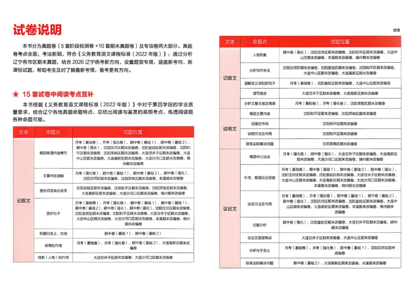 《九上语文真题卷A3_2026秋初中教辅合集_2027学习之星_2027《学习之星•真题的逻辑》9上语文（人教）》第4页预览