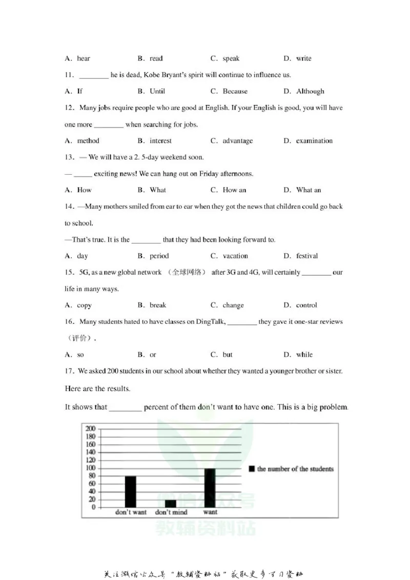 《2020山东东营中考英语真题及答案_初高中资料库_初中资料库（转存避免链接过期失效）_初中英语》第2页预览