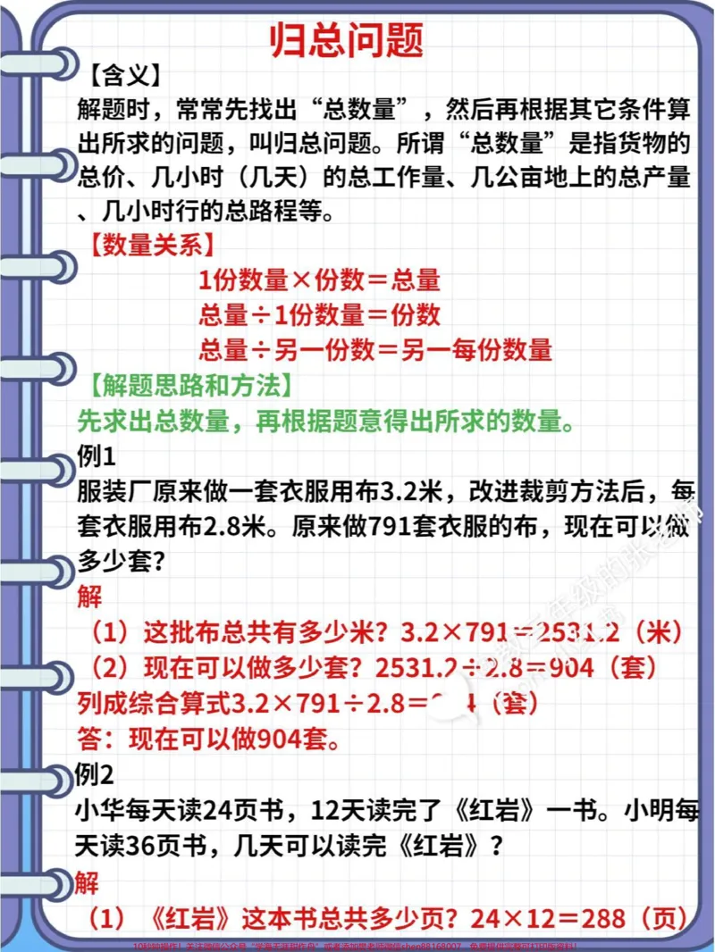 《三年级下册数学应用题归类学习#教育#每天学习一点点#家长收藏孩子受益#学习#数学思维》第2页预览