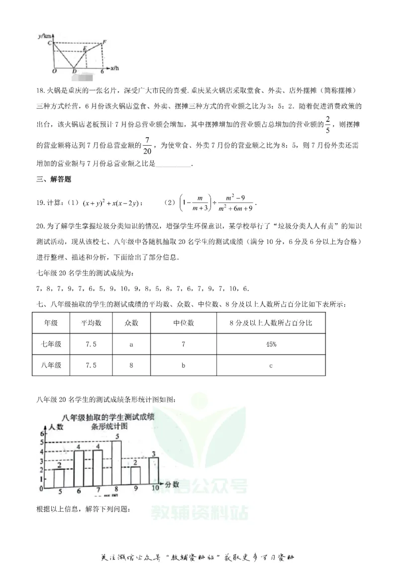 《2020重庆市万州中考数学试题及答案(A卷)_初高中资料库_初中资料库（转存避免链接过期失效）_初中数学》第4页预览