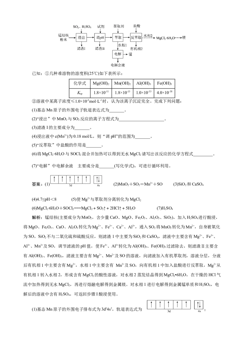 《2026届高考化学二轮《化学工艺流程》大题专练05(教师版)_高考一二三轮复习_化学_2027年高考化学专项复习_52027届高考化学大题专项强化训练》第4页预览
