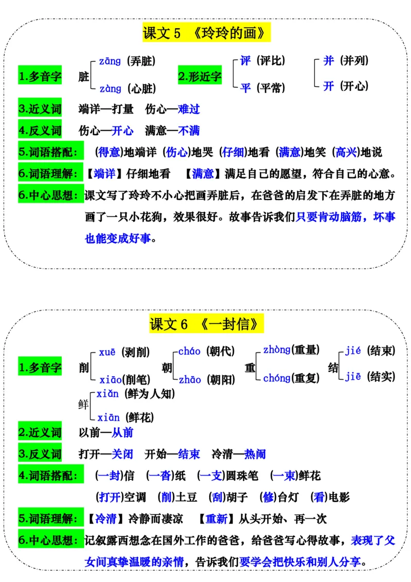 《新二上语文新版每课课课贴_2年级上册同步教辅_2上-语文_二上语文-生字+字帖》第6页预览