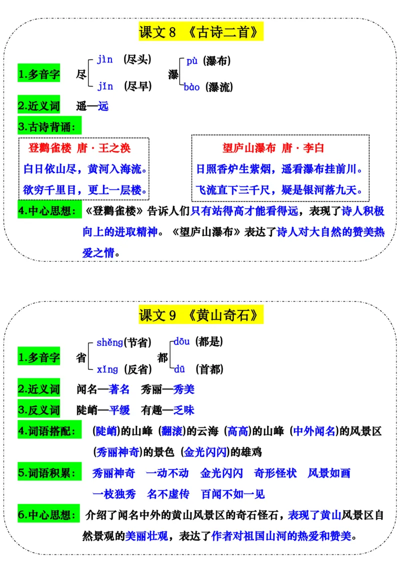 《新二上语文新版每课课课贴_2年级上册同步教辅_2上-语文_二上语文-生字+字帖》第8页预览