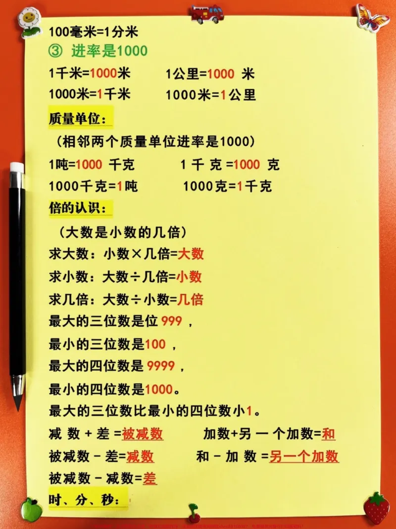 《如果想在三年级上册数学中获得98分以上的。好成绩,那么请深入掌握这份必背知识点。家长可以打印一份,给孩子早晨阅读晚上复习,努力掌握这些重要知识点。#二升三#三年级上册数学#三年级数学重点难点#知识点总结#必考考点》第3页预览