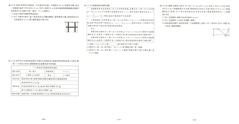 《卷_2026秋初中教辅合集_2027《立体学习法•四清导航》9上数学（北师版）》第4页预览