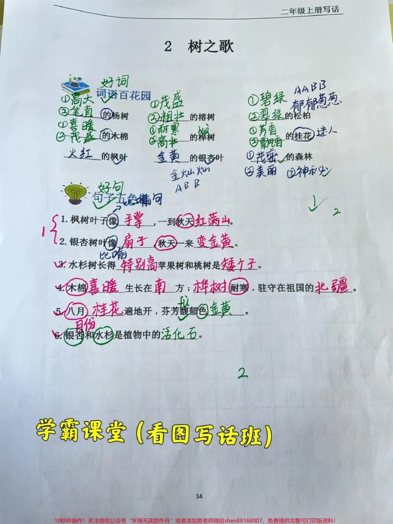 《看图写话这样学,开学作文小能手非你莫属。#一年级#二年级#看图写话#知识分享#家长收藏孩子受益》第2页预览