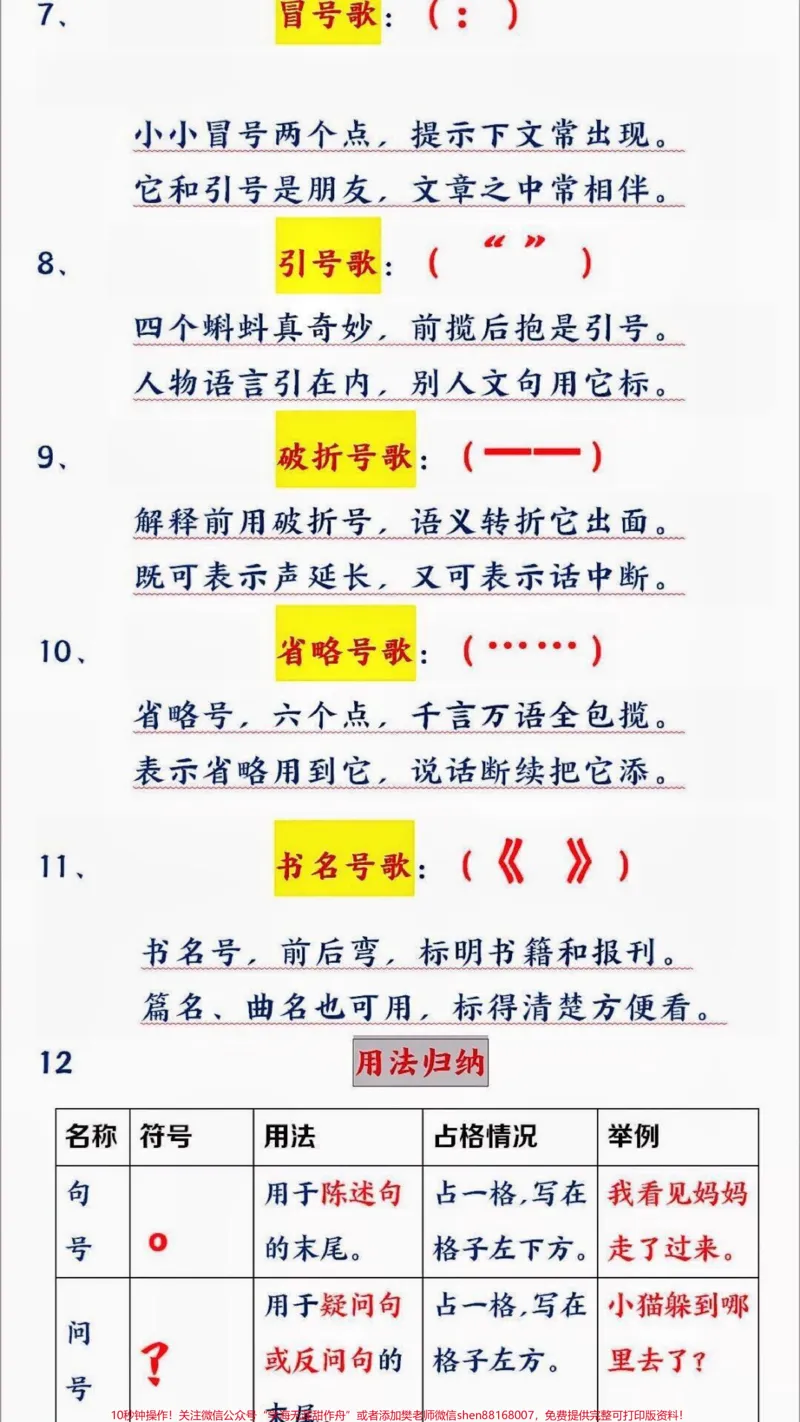 《一年级必须会的标点符号运用。一年级必须掌握的标点符号,标点符号很重要,小盆友们一定要学会怎样使用标点符号。#标点符号#标点符号学习#一年级语文#家长收藏孩子受益#qunju888.com教育》第2页预览