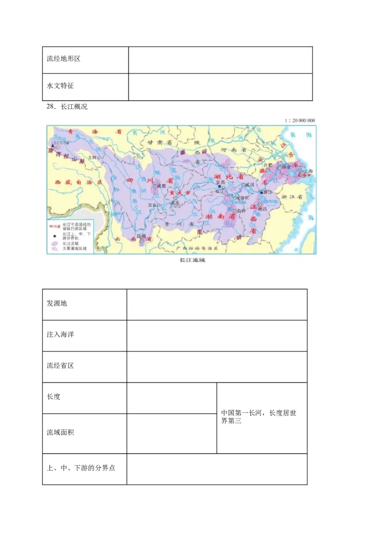 《2021-2022学年人教版初中地理八年级上册期末模拟测试题（二）_初高中资料库_初中资料库（转存避免链接过期失效）_初中地理》第8页预览