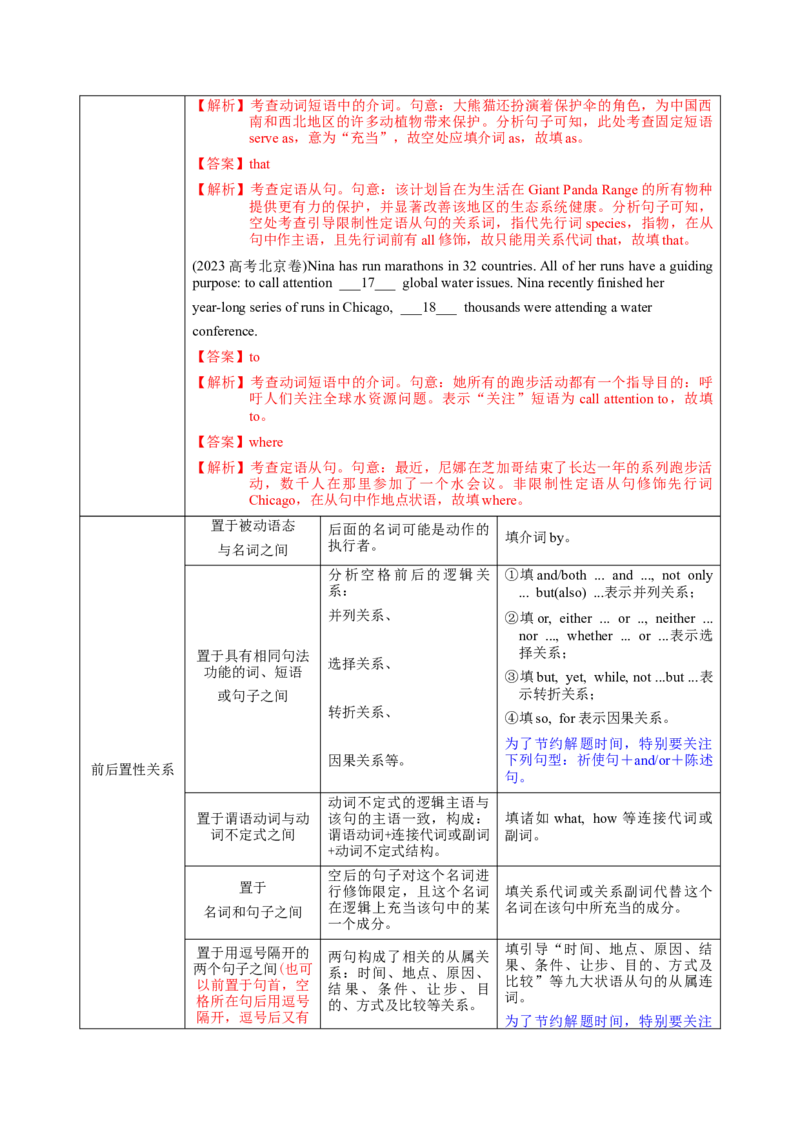 《一模前专题练11语法填空之无提示词≥4空（教师版）_高考一二三轮复习_英语_2026年-英语高考专项复习_252026年高考英语终极对决锦囊·三年真题解读》第3页预览