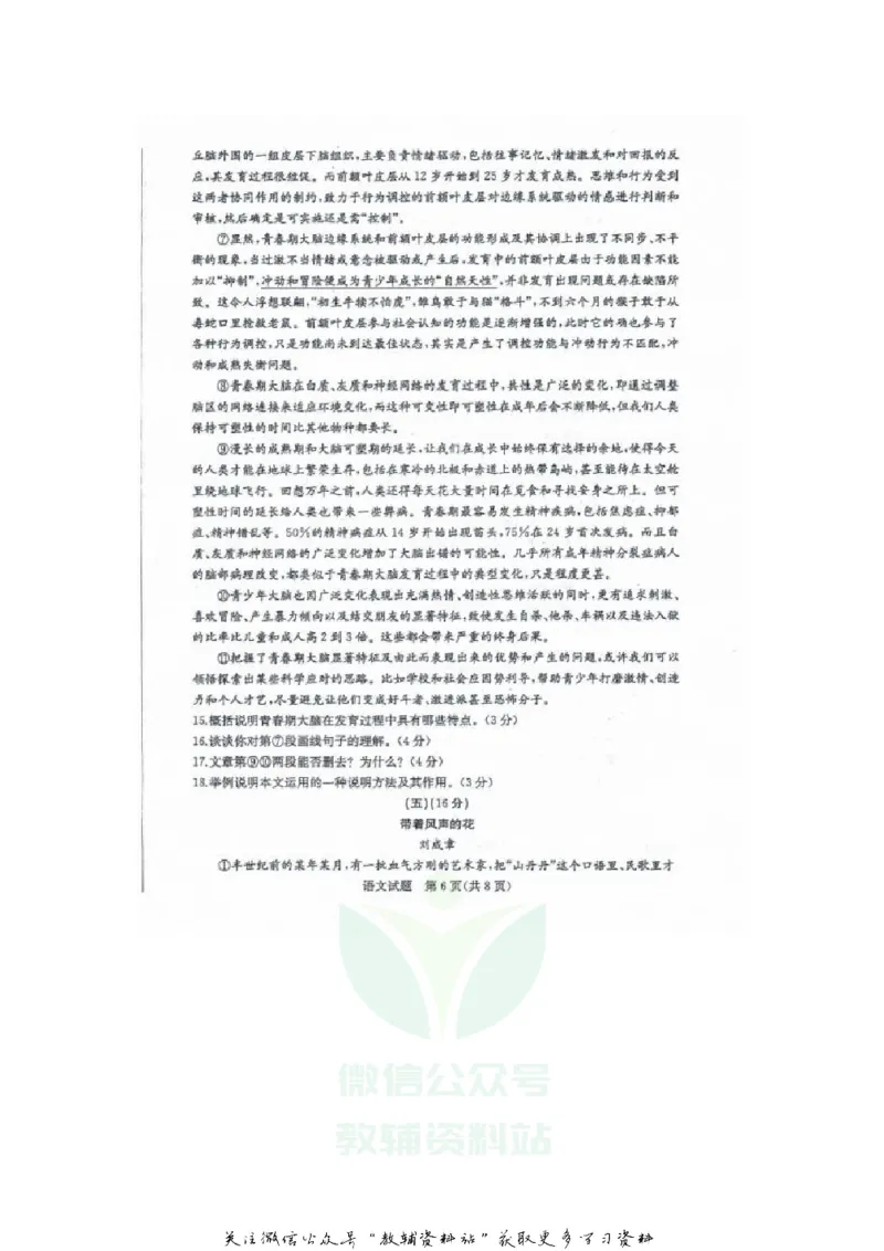 《2020山东东营中考语文真题及答案_初高中资料库_初中资料库（转存避免链接过期失效）_初中语文》第6页预览