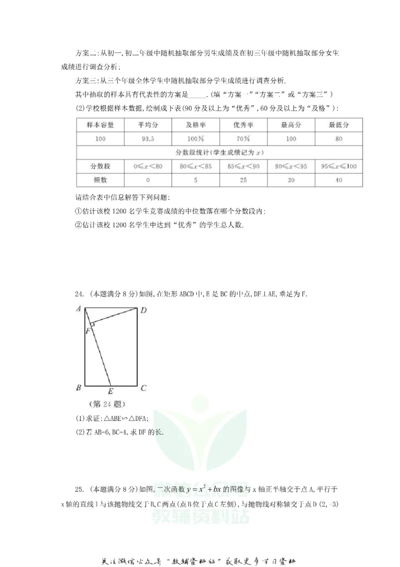 《2020江苏省苏州市中考数学真题及答案_初高中资料库_初中资料库（转存避免链接过期失效）_初中数学》第5页预览