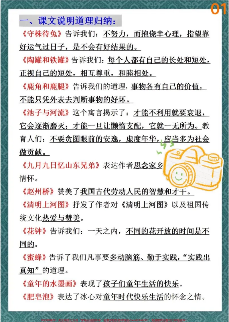 《三年级下册语文总复习知识点汇总整理#教育#学习#每天学习一点点#家长收藏孩子受益#小学语文》第2页预览