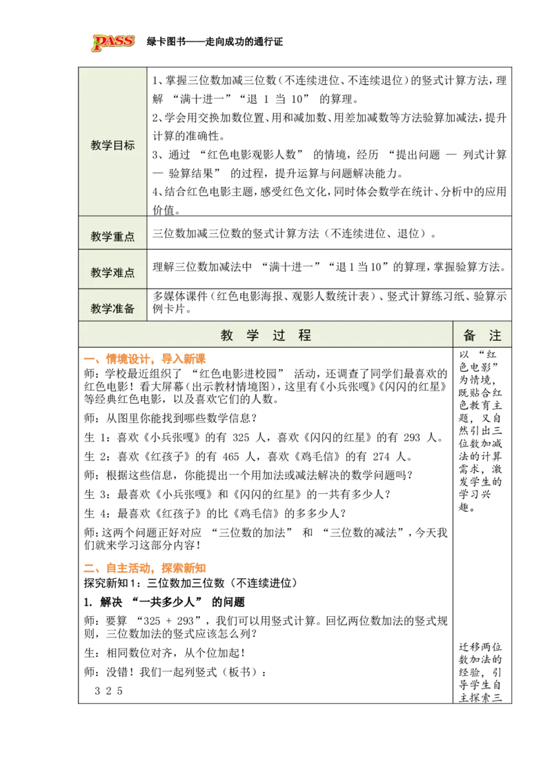 《三红色教育进校园——多位数的加减法_26春小学语数英道科各版本《课件+教案》_26春各版本数学《课件+教案》1-6年级下册_26春青岛版数学1-6年级下册教案课件PPT》第7页预览