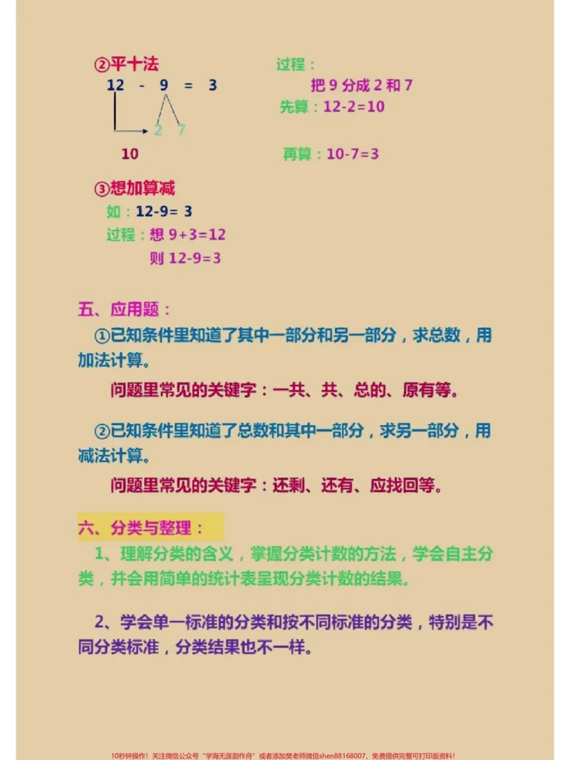 《一年级下册数学全册知识点归纳总结#家长收藏孩子受益#教育#学习#学霸秘籍#亲子教育》第4页预览