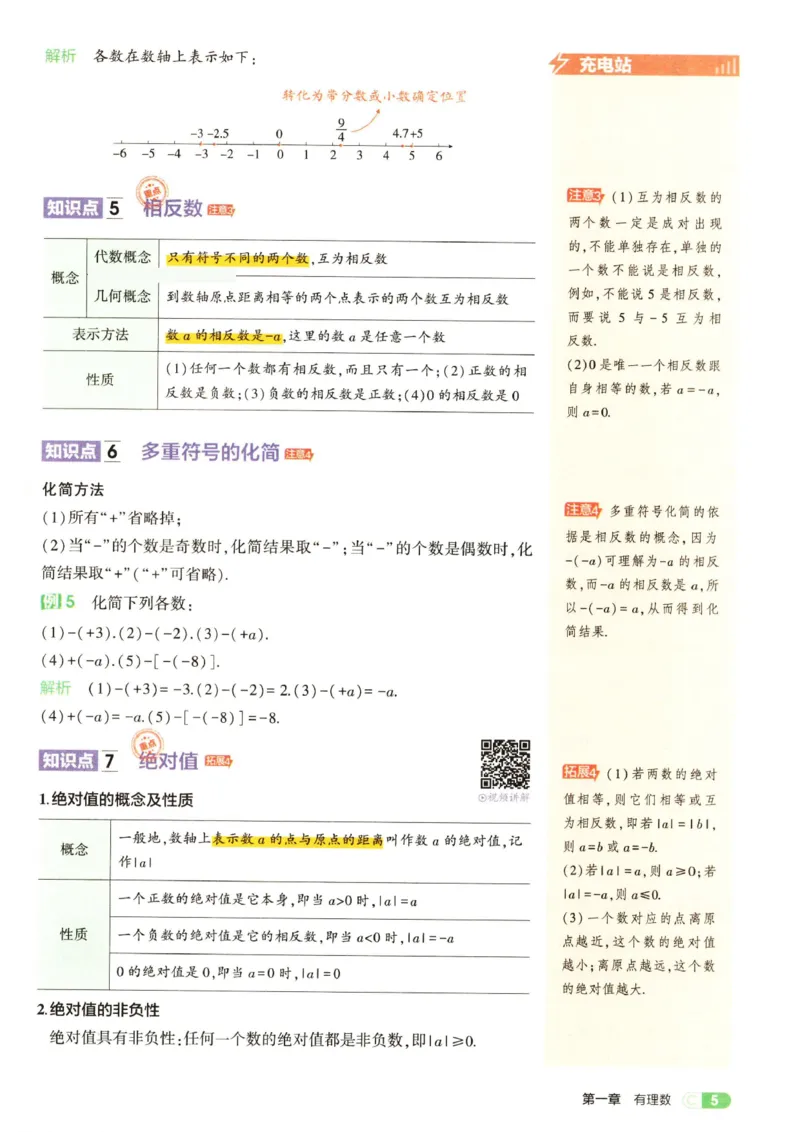 《吃透重难点_2026秋初中教辅合集_2026秋53系列_2027《53初中试卷》7上数学（人教）》第9页预览