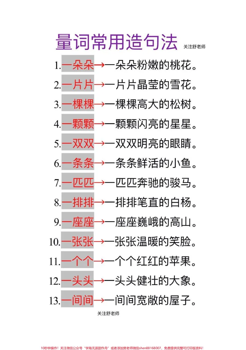 《#一年级#二年级#我要上热门#家长收藏孩子受益#教育#每天学习一点点#三年级#知识分享》第1页预览