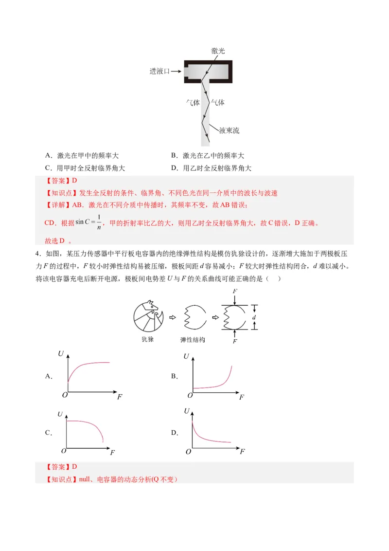 《2025年高考物理真题完全解读（黑吉辽蒙卷）_高考一二三轮复习_物理_2026年-物理高考专项复习_2025年高考物理真题完全解读-G338》第6页预览
