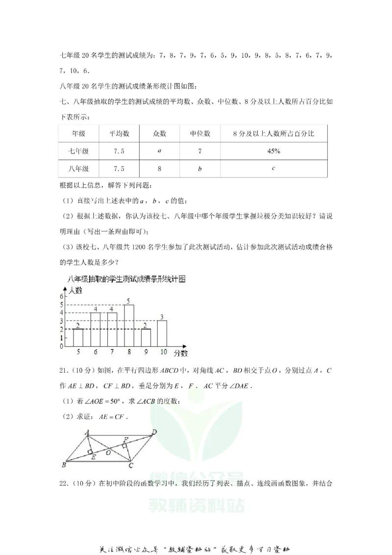 《2020重庆中考数学真题及答案A卷_初高中资料库_初中资料库（转存避免链接过期失效）_初中数学》第5页预览