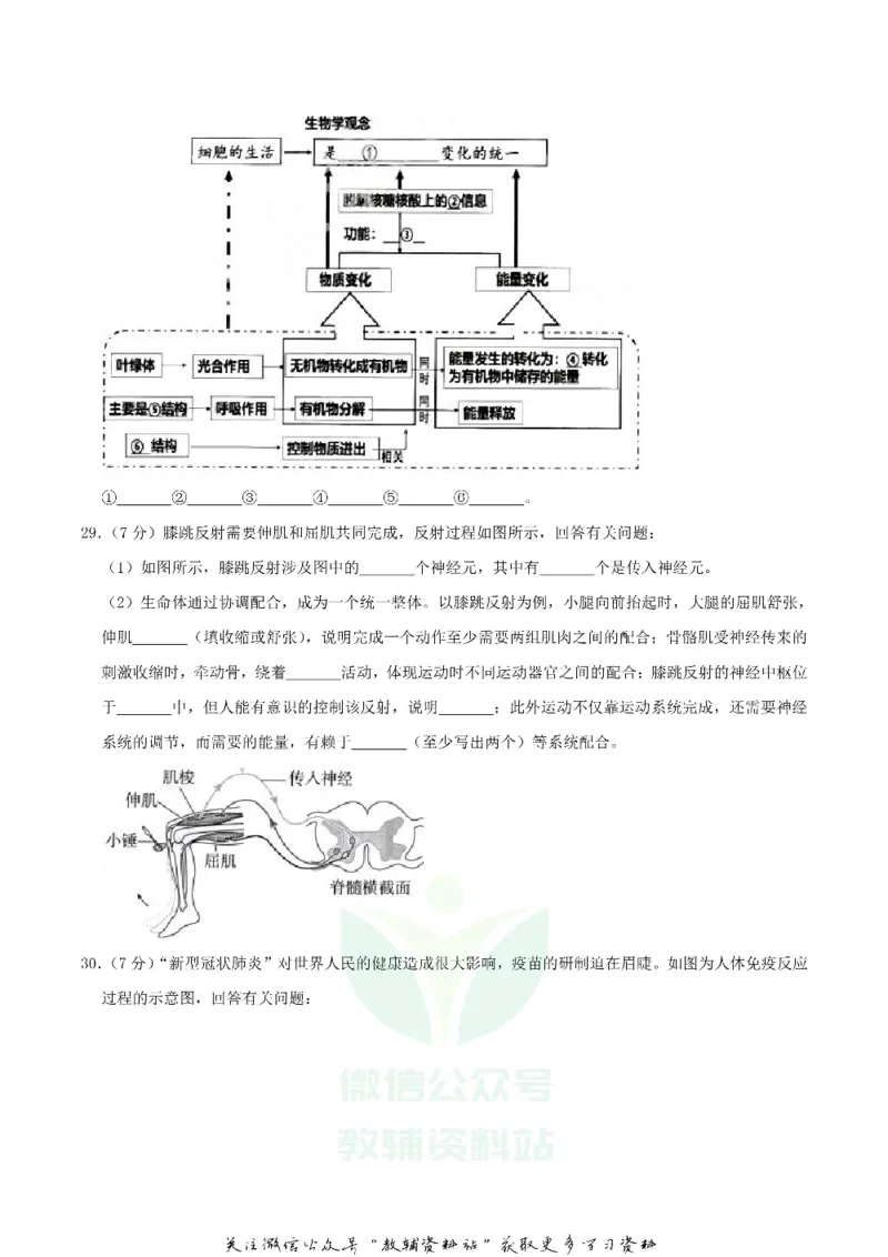 《2020湖南省株洲市中考生物真题及答案_初高中资料库_初中资料库（转存避免链接过期失效）_初中生物》第6页预览