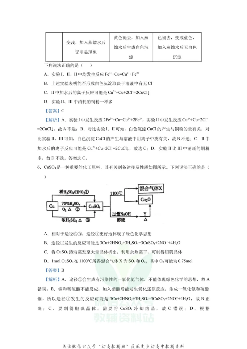 《2021届（新高考）高三全科专题练习系列Ⅰ：3信息型离子方程式的书写_高三全科专题练习系列_化学》第7页预览