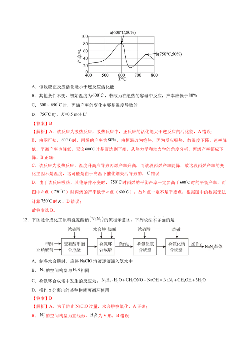 《化学一模保分卷01（陕晋青宁专用）（全解全析）_高考一二三轮复习_化学_2026年-化学高考专项复习_2026年高考第一二三次模拟考试化学-G181_高考化学第一次模拟卷23套_2026版》第7页预览