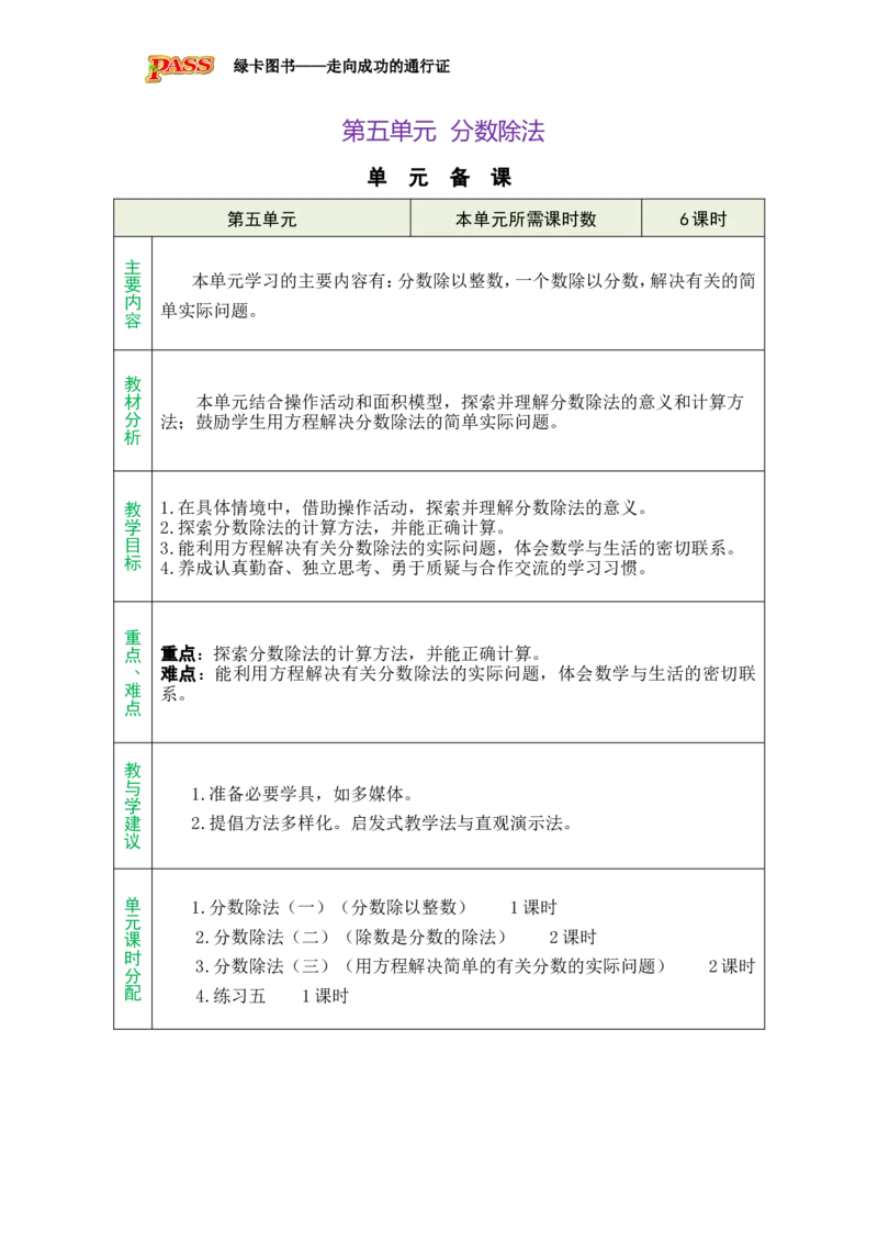 《单元备课_26春小学语数英道科各版本《课件+教案》_26春各版本数学《课件+教案》1-6年级下册_26春北师大版数学1-6年级下册教案课件PPT_北师大版数学五年级下册教案课件(26春绿卡学霸)_513》第1页预览