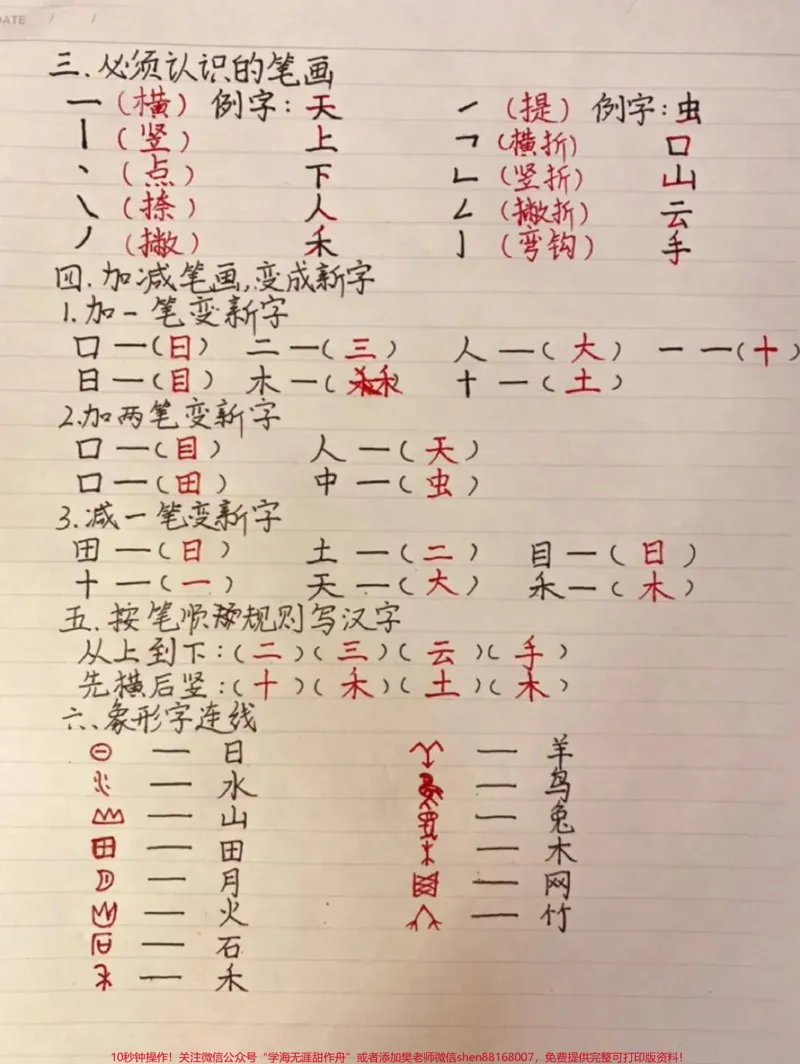 《一年级上册语文第一单元知识点梳理总结,需要的家长们收藏打印学习备用#一年级#学习资料#一年级语文#收藏打印#家长收藏孩子受益》第2页预览