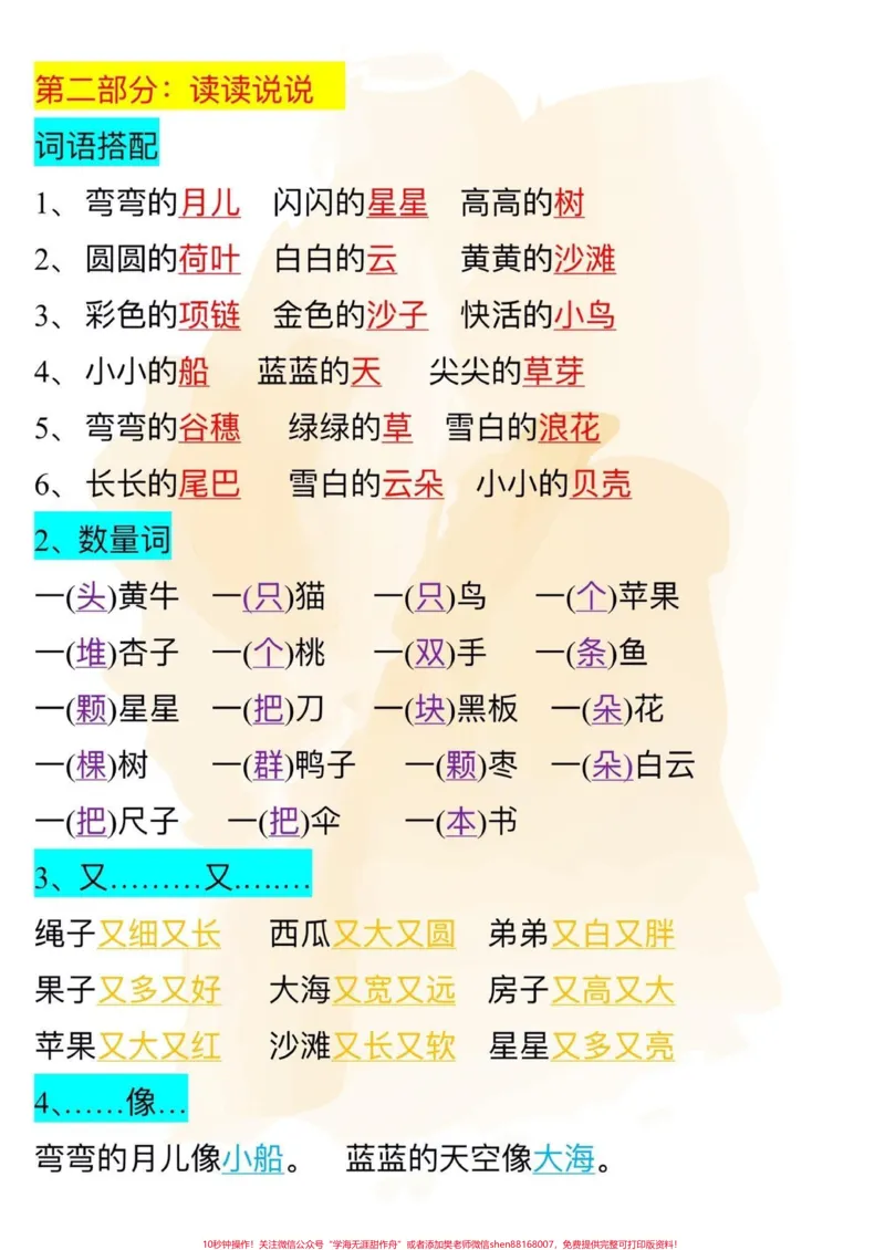 《一年级上册重点抓这些成绩一定很好!#干货分享#教育#一年级#每天跟我涨知识#每天学习一点点》第3页预览