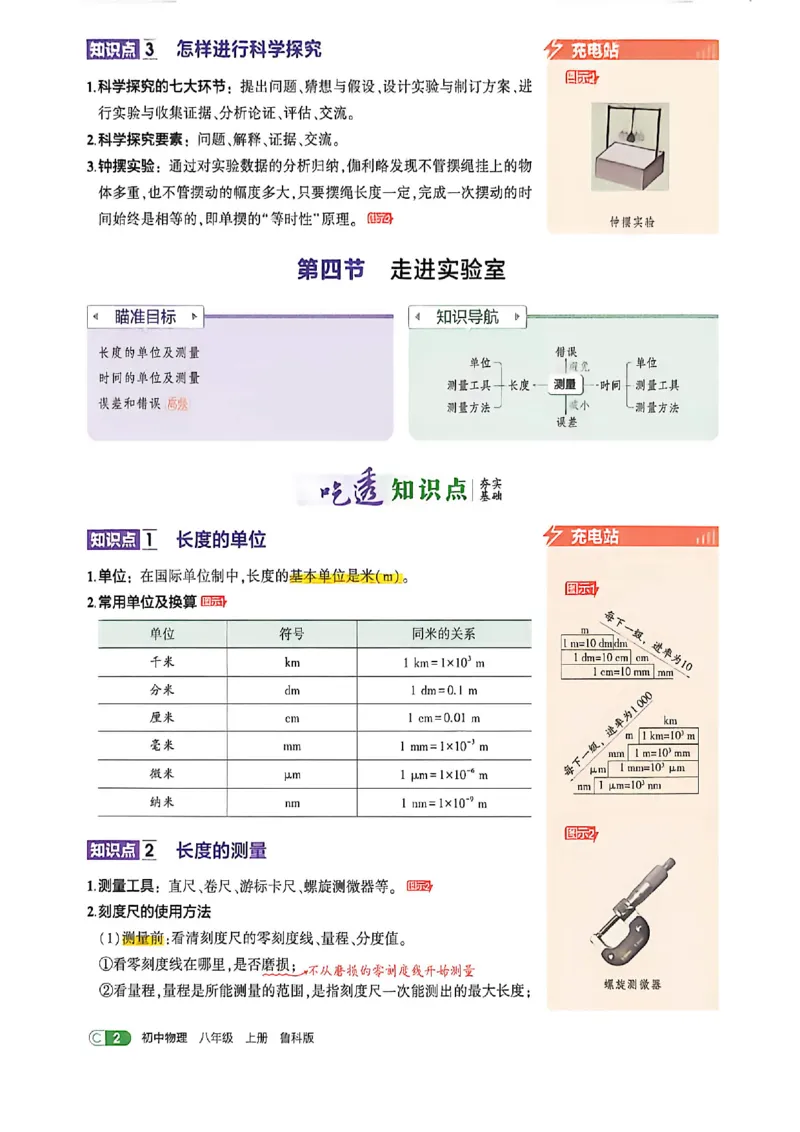 《八上物理吃透重难点_2026秋初中教辅合集_2026秋53系列_2027《初中53同步》8上物理（鲁教）》第5页预览
