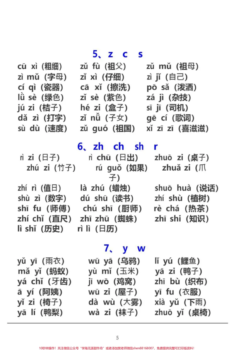 《一年级新生读熟这些拼音开学就是班级学霸。#知识点总结#家长收藏孩子受益#一年级#教育#干货》第3页预览