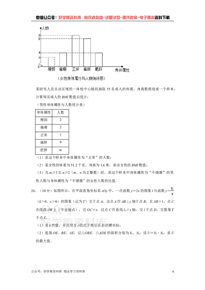 《2021年湖南省株洲市中考数学真题解析版_初高中资料库_初中资料库（转存避免链接过期失效）_初中数学》第6页预览