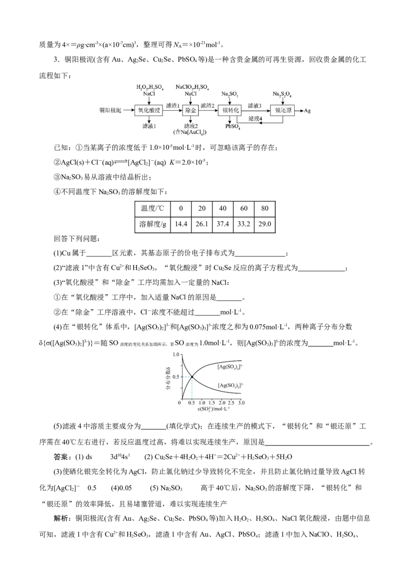 《2026届高考化学二轮《化学工艺流程》大题专练02(教师版)_高考一二三轮复习_化学_2027年高考化学专项复习_52027届高考化学大题专项强化训练》第4页预览