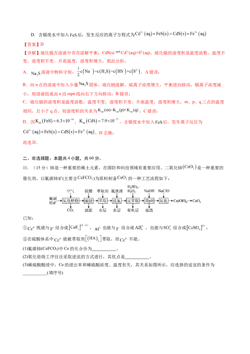 《化学一模保分卷02（福建专用）（全解全析）_高考一二三轮复习_化学_2026年-化学高考专项复习_2026年高考第一二三次模拟考试化学-G181_高考化学第一次模拟卷23套_2026版》第7页预览