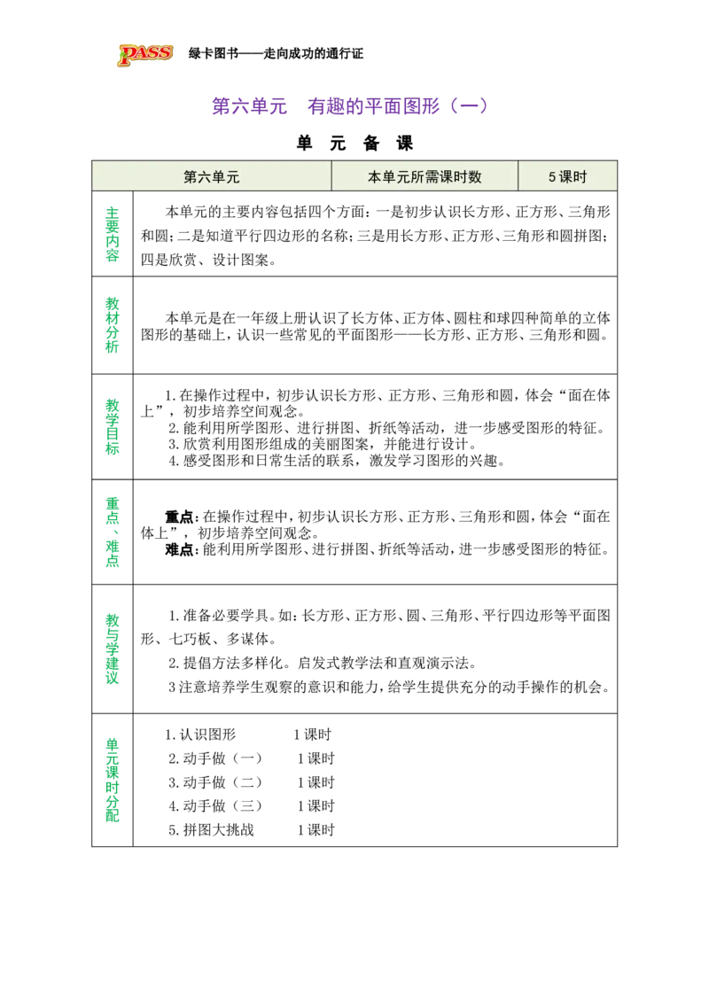 《单元备课_26春小学语数英道科各版本《课件+教案》_26春各版本数学《课件+教案》1-6年级下册_26春北师大版数学1-6年级下册教案课件PPT_北师大版数学一年级下册教案课件（26春绿卡学霸）_930》第1页预览