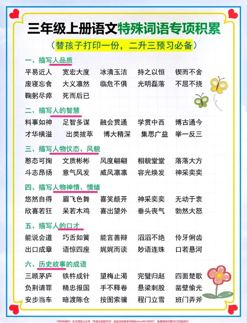 《三年级语文上册词语积累。#关注我持续更新小学知识#词语积累#小学语文#知识点总结#三年级语文@qunju888.com同款热门@qunju888.com小助手@qunju888.com热点宝@qunju888.com创作者中心@qunju888.com来客官方助推官》第1页预览
