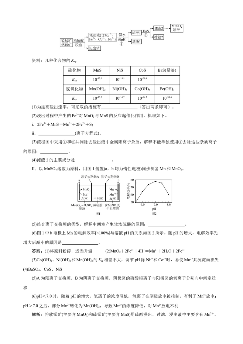 《2026届高考化学二轮《化学工艺流程》大题专练09(教师版)_高考一二三轮复习_化学_2027年高考化学专项复习_52027届高考化学大题专项强化训练》第6页预览