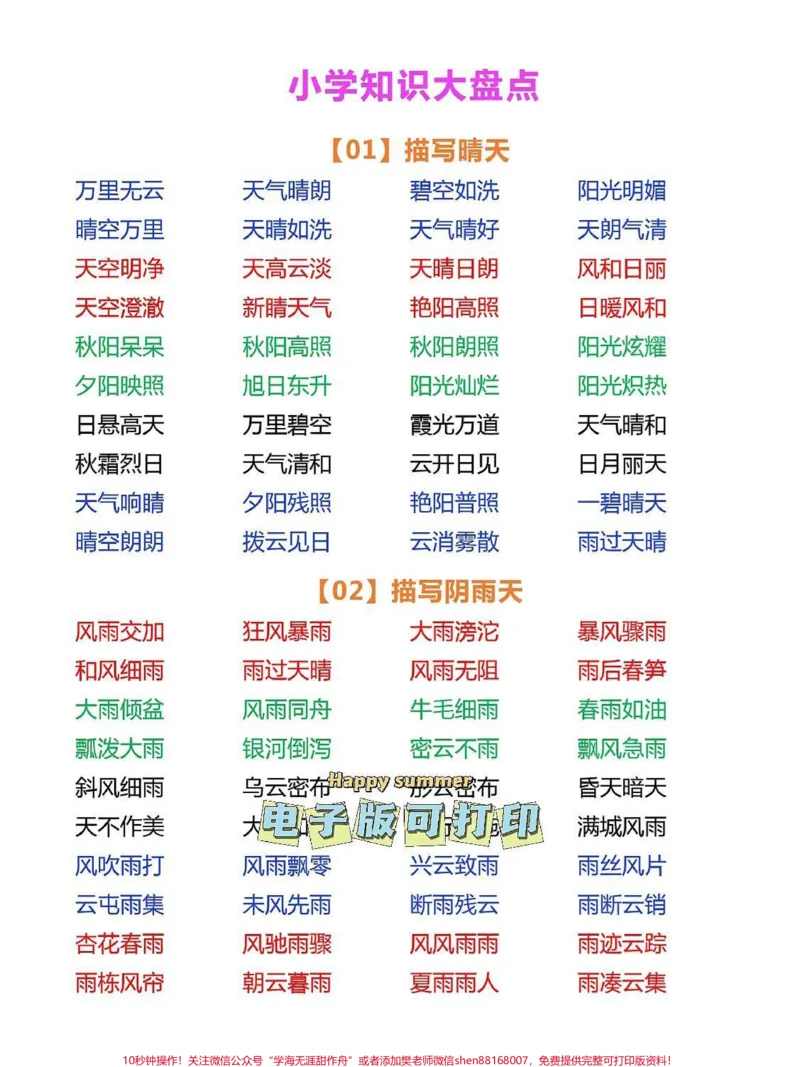 《一年级语文下册1-8单元词语知识点总结。一年级语文下册1-8单元词语知识点总结#一年级下册#小学语文知识点#寒假计划#词语积累》第1页预览