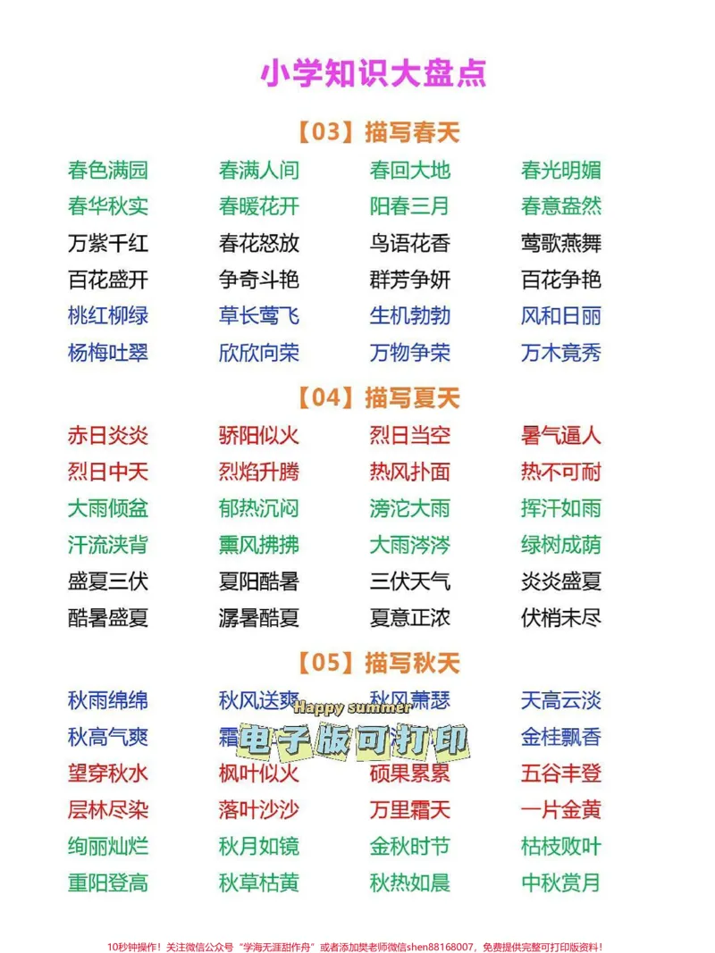 《一年级语文下册1-8单元词语知识点总结。一年级语文下册1-8单元词语知识点总结#一年级下册#小学语文知识点#寒假计划#词语积累》第2页预览