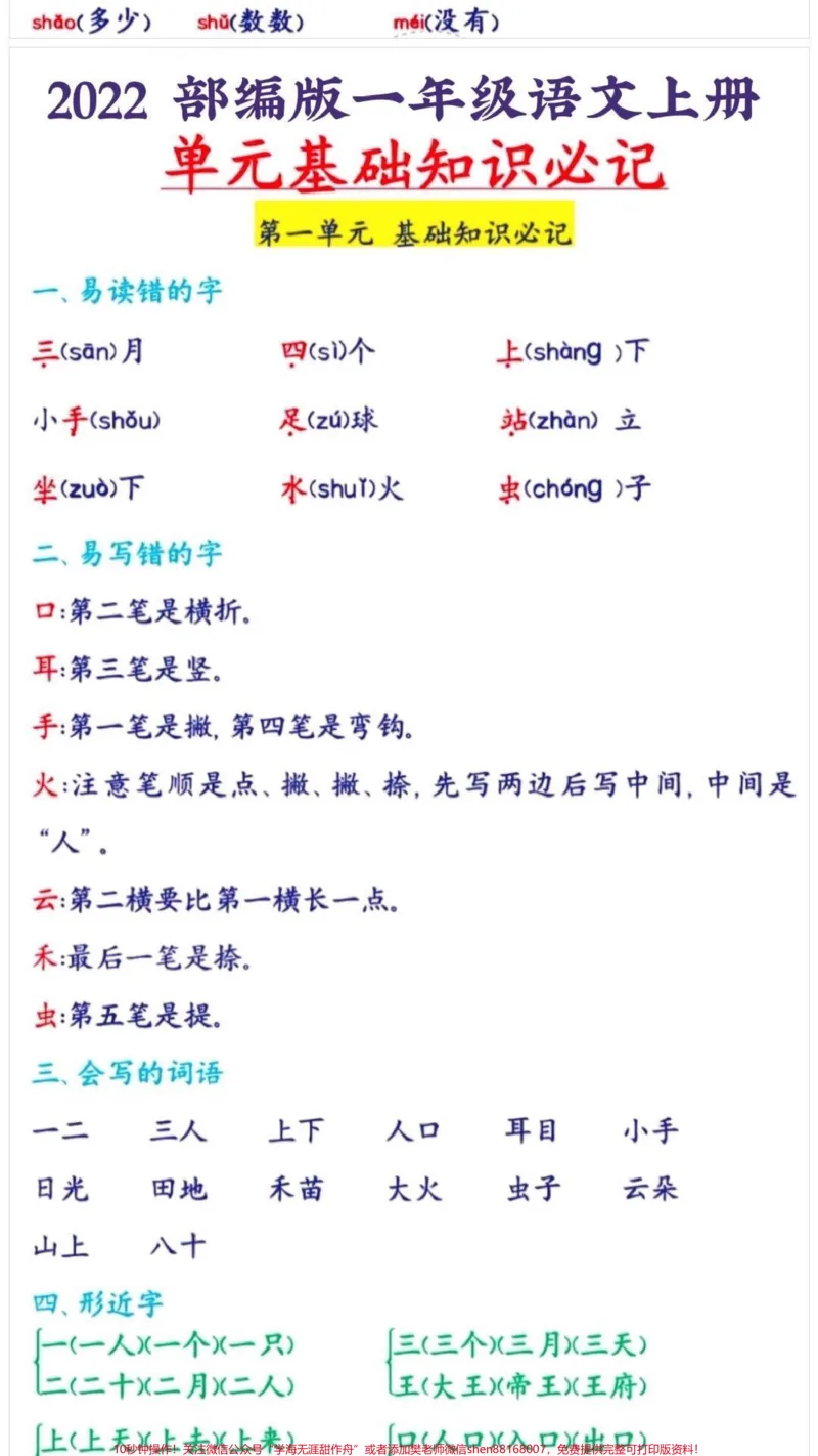 《一年级语文重点。一年级上册语文重点#一年级语文#一年级重点知识归纳#一年级#一年级上册语文#家长收藏孩子受益》第4页预览