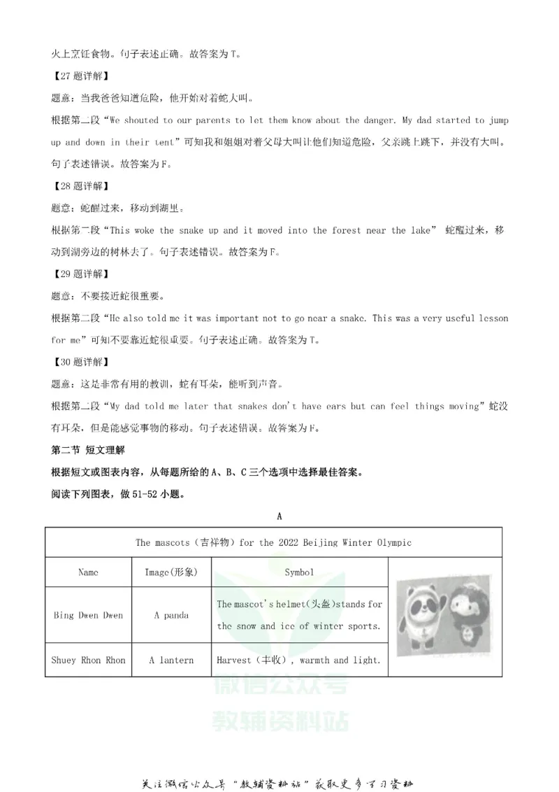 《2020湖南湘西中考英语试题及答案_初高中资料库_初中资料库（转存避免链接过期失效）_初中英语》第10页预览